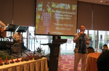 Undangan Perayaan Natal di The Park Lane Hotel Jakarta
